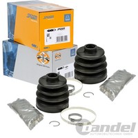 2X Spidan LÖBro ACHSMANSCHETTEN-SATZ Passend FÜR Hyundai Pony Santa Sonata