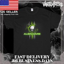 NEW SHIRT ALIENWARE GAMING LAPTOPS LOGO MEN'S T-SHIRT FUNNY USA SIZE S-5XL