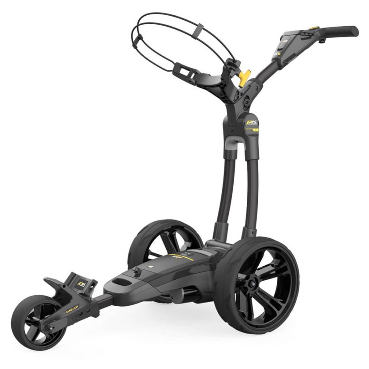 Powakaddy Unisex CT6 Lithium 36 Hole Widescreen Golf Trolley - Black - One Size