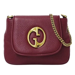 Sac GUCCI bandoulière cuir 251821 chaîne magenta Mini 545347
