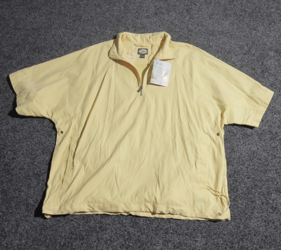 Tommy Bahama Golf Cortavientos Birdie Cremallera Hombres Grande Manga 3/4 Prendas para la lluvia Breezer Foto 2 de 4