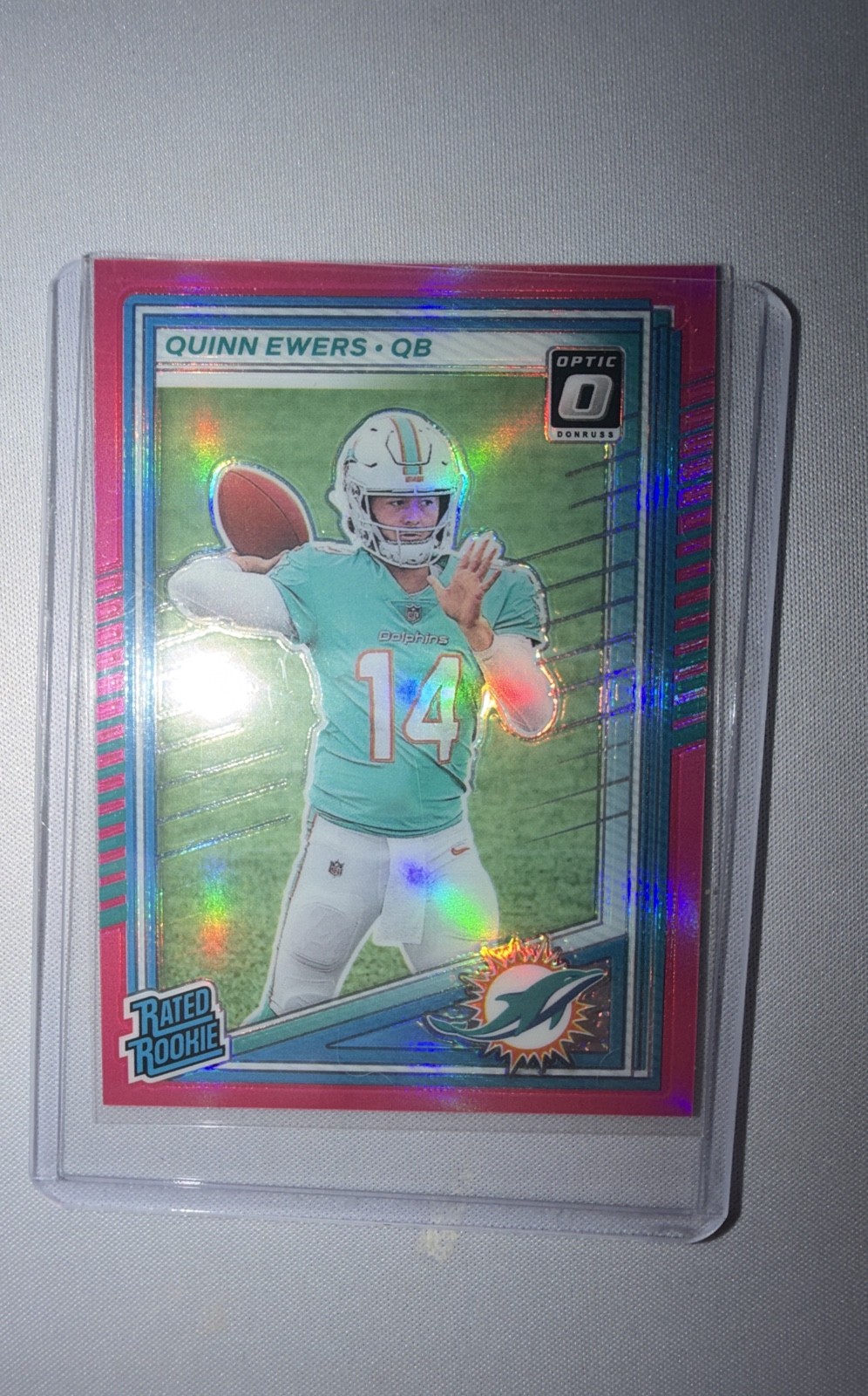 2025 Donruss Optic Quinn Ewers #342 Pink Prizm