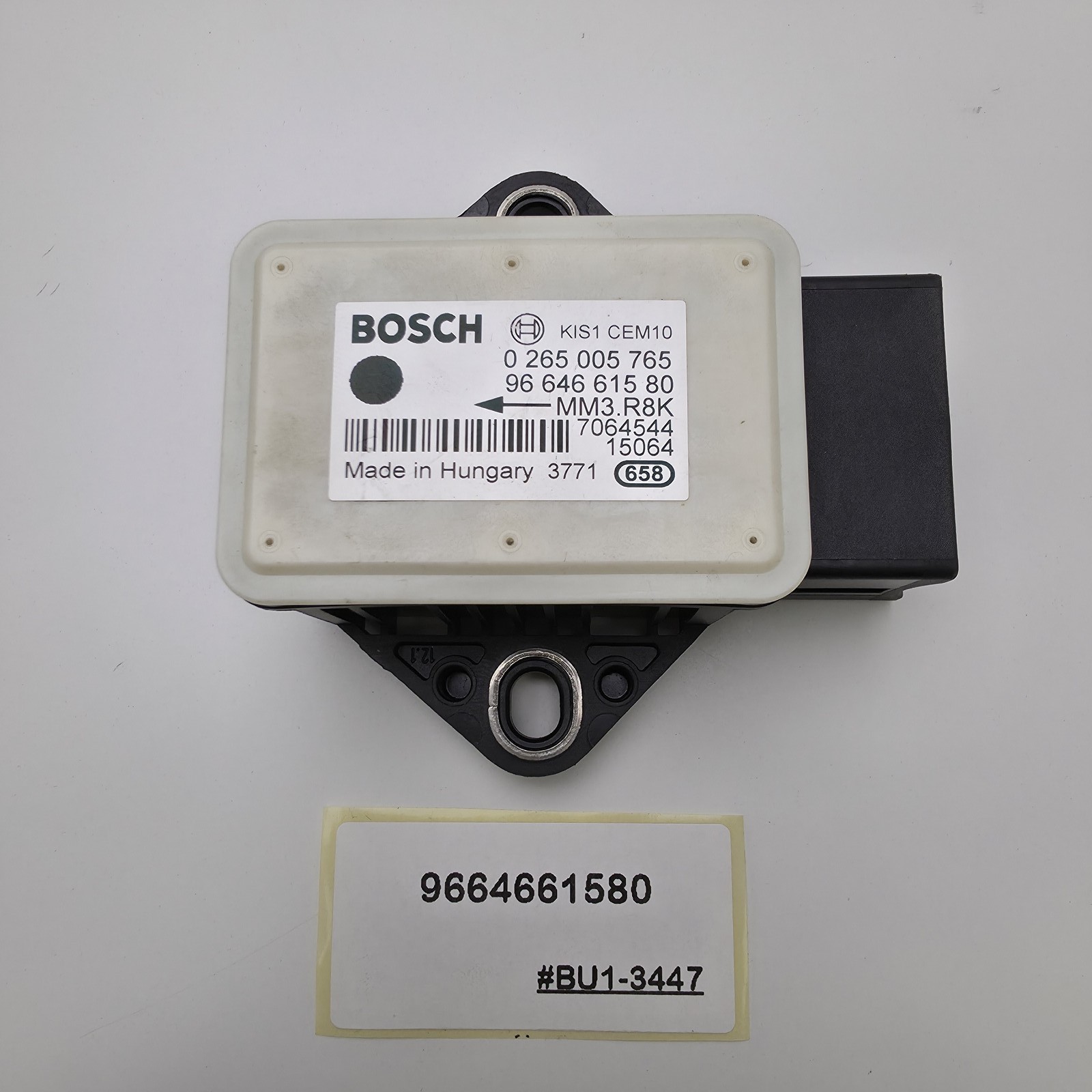 2009-2014 Peugeot 308 ESP Yaw Rate Speed Sensor 9664661580
