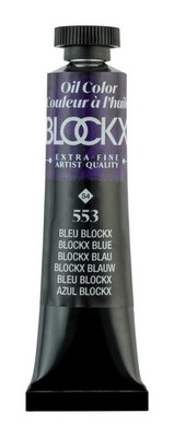 Blockx 3x Ölfarbe, Blau Tube 20ml - Blockx Blau 212553BXC