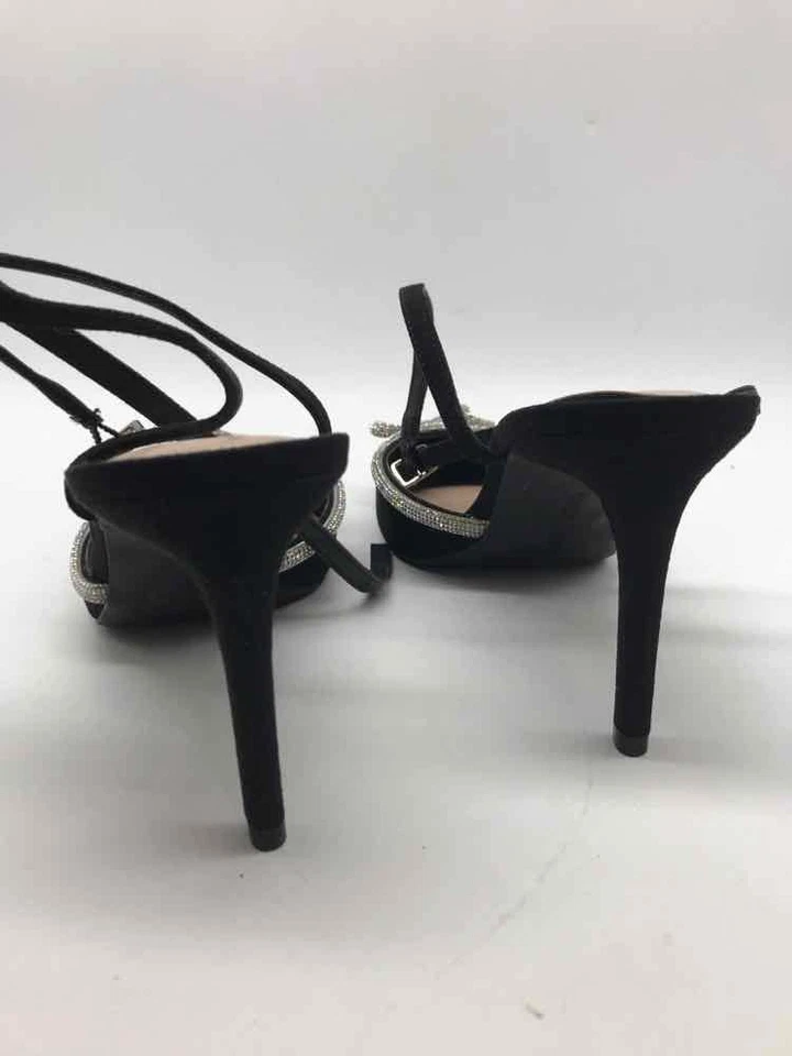 Kelly & Katie Black Size 10 Slingback Heels - Image 3 of 4