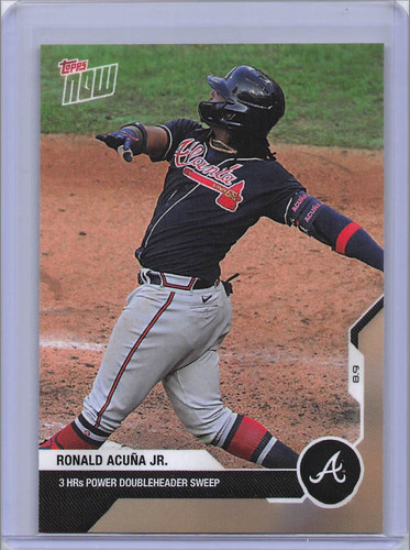 2020 Topps Now 79 Ronald Acuña Jr.