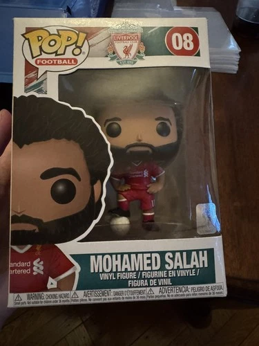 Funko Pop! Vinyl: Mohamed Salah #8 W/ Protector
