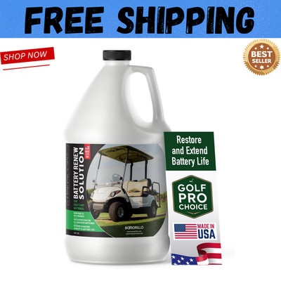 Battery Restore For Lead Acid Batteries - Made In USA - 64oz Formulated Solution