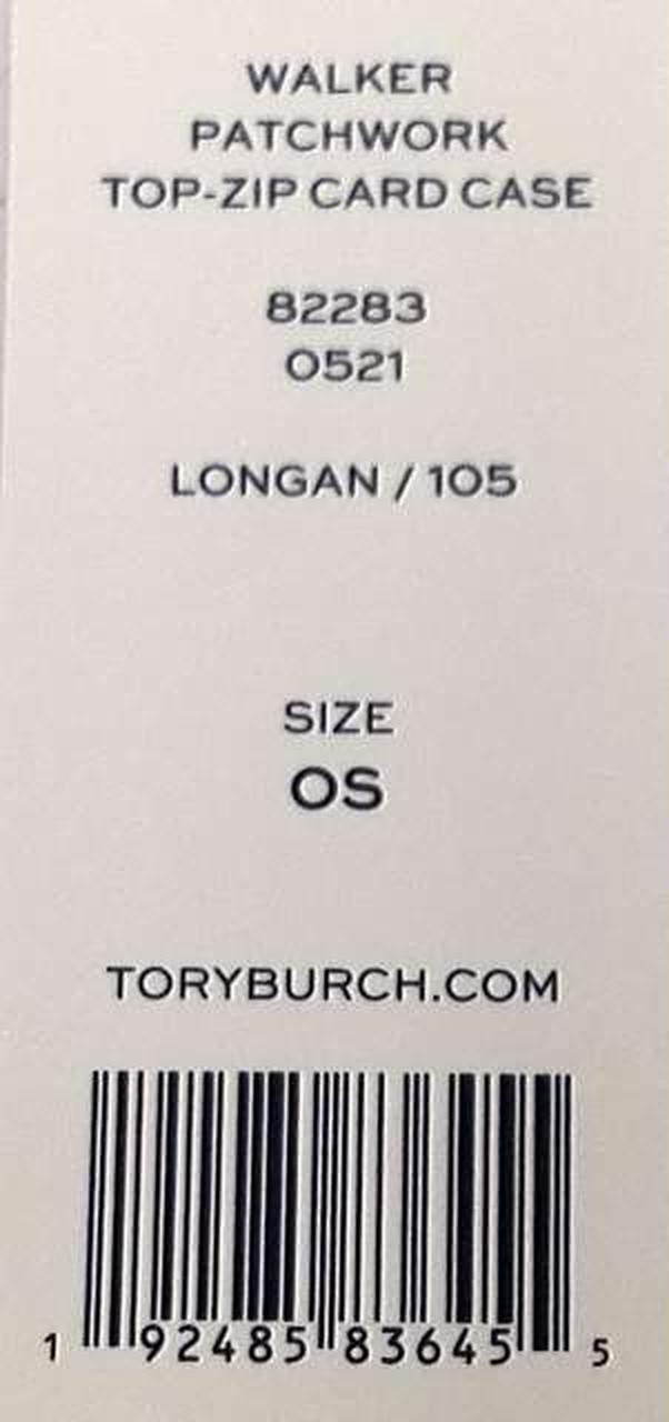 Card Case Model WALKER PATCHWORK TOP ZIP TORY BUR… - image 9