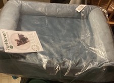 Sofa-Style Orthopedic Cooling Gel Pet Bed for Small/Toy Sized Dogs  Cats