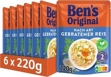 BEN'S ORIGINAL&trade; Express Gebratener Reis (6 x 220g) F&uuml;r die Mikrowelle