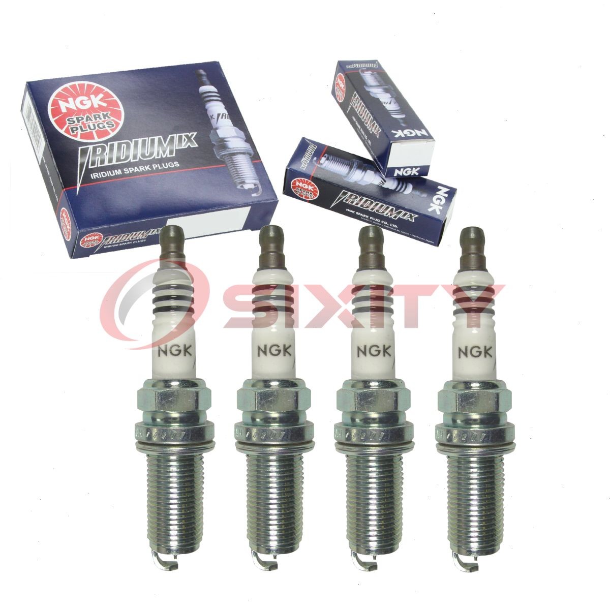 4 pcs NGK Iridium IX Spark Plugs for 2011-2013 Kia Sportage 2.4L L4 - Engine hy