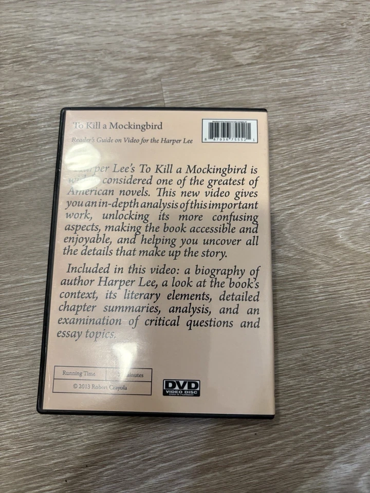 To Kill a Mockingbird: A Reader's Guide to the Harper Lee Novel DVD. - Image 2 of 3