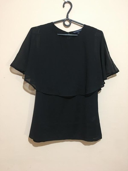 Women French Connection Shirt Black 40 / L / 48