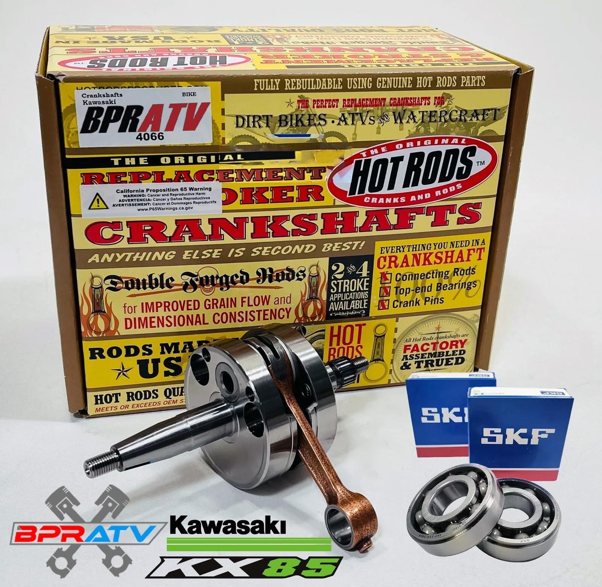 2006–2013 Kawasaki KX85 Rebuilt Motor Engine Rebuild Kit Top