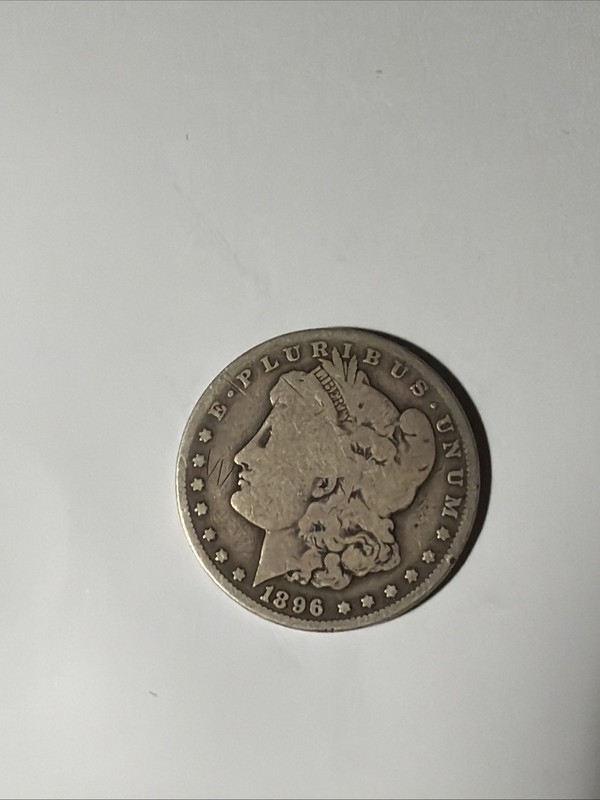 1896 Morgan Silver Dollar Coin