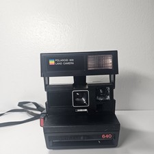 Vintage Polaroid 600 Series 640 Instant Land Camera - Untested