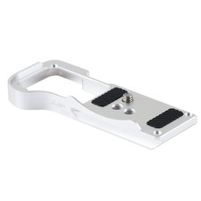 Quick Release Baseplate QR Plate Mount for Canon EOS R50V R50 V Camera Silver