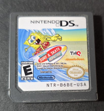 Spongebob's Surf and Skate Roadtrip Nintendo DS Authentic Tested Cart Only