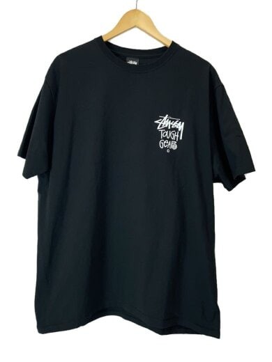 【STUSSY '24】 Stussy Gear LS Tee STUSSY T shirt XL Cotton BLK Print 24S1904996 TOUGH GEAR TEE