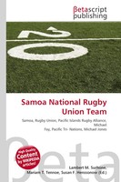 Lambert M. Surhone (U. A.) | Samoa National Rugby Union Team | Taschenbuch