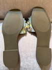 Slides Sandals W/ Rhinestone Jeweled Flowers  Sz 7  Brand New — photo 4