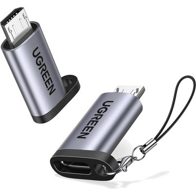 USB C Adapter Micro USB 2er Set Schnellladung Datenübertragung kompatibel mit...