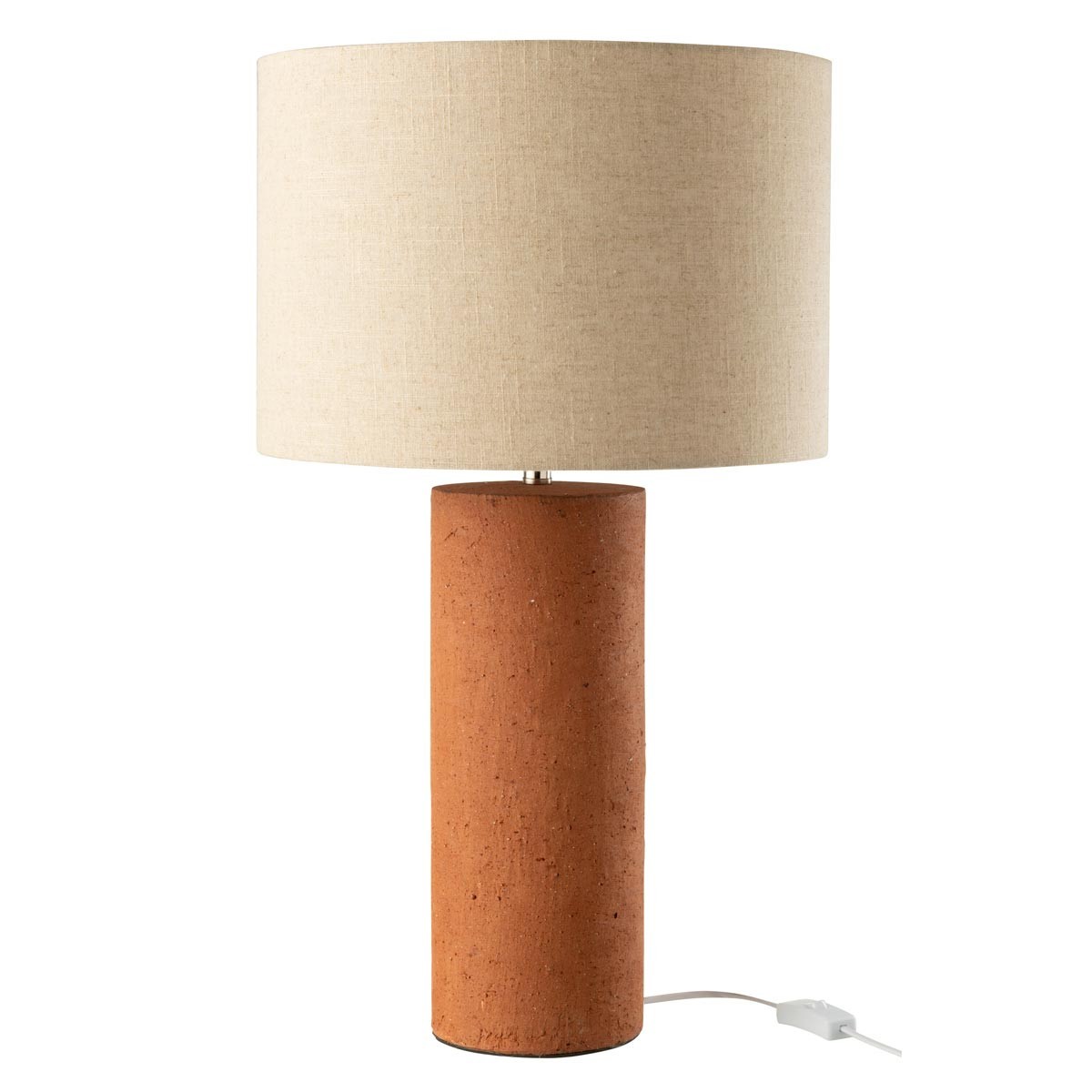 Lampe à poser design Isla 65cm rouille pour une deco industrielle de salon chic