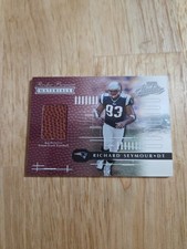 2001 Absolute RICHARD SEYMOUR Premiere Materials Football /850 Rookie Patriots