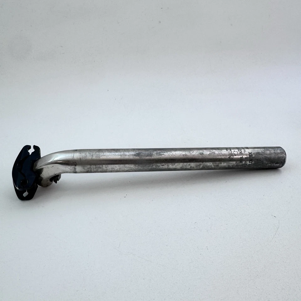 Tija de sillín vintage Kalloy 27,2 mm aleación plateada 300 mm montaña MTB en todo el mundo A10 Foto 2 de 4