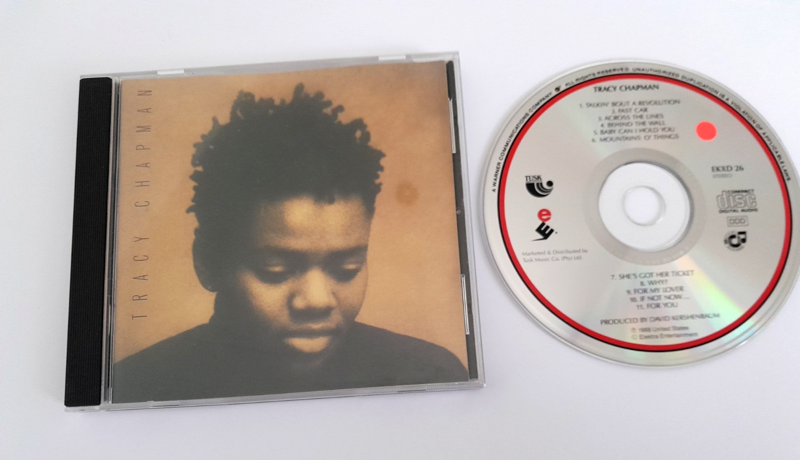 TRACY CHAPMAN  SOUTH AFRICAN DEBUT ISSUE CD 1988