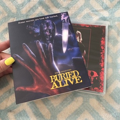 Buried Alive (Blu-ray, 1990) Vinegar Syndrome W/Slip OOP !! VG***