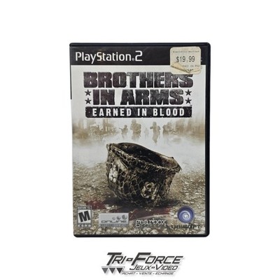 Brothers in Arms: Earned in Blood PlayStation 2 PS2 CIB Complete