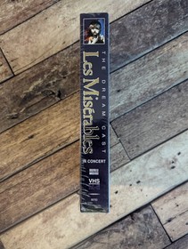 Les Miserables The Dream Cast In Musical Concert 10th Anniversary VHS Video 1995