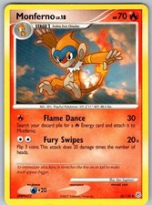 POKÉMON TCG MONFERNO 56/130 UNCOMMON DIAMOND & PEARL LIGHTLY PLAYED