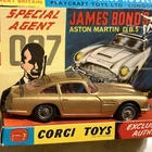 Corgi Toys Special Agent 007 James Bond #261 Gold Aston Martin DB5 Goldfinger 65