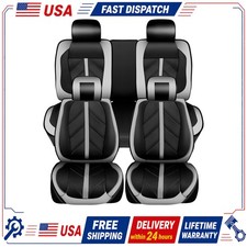 For Toyota Rav4 Frontrear Car Seat Covers 5-seats Protector Leather Full Set For Toyota Rav4 Frontrear Car Seat Covers 5-seats Protector Leather Full Set