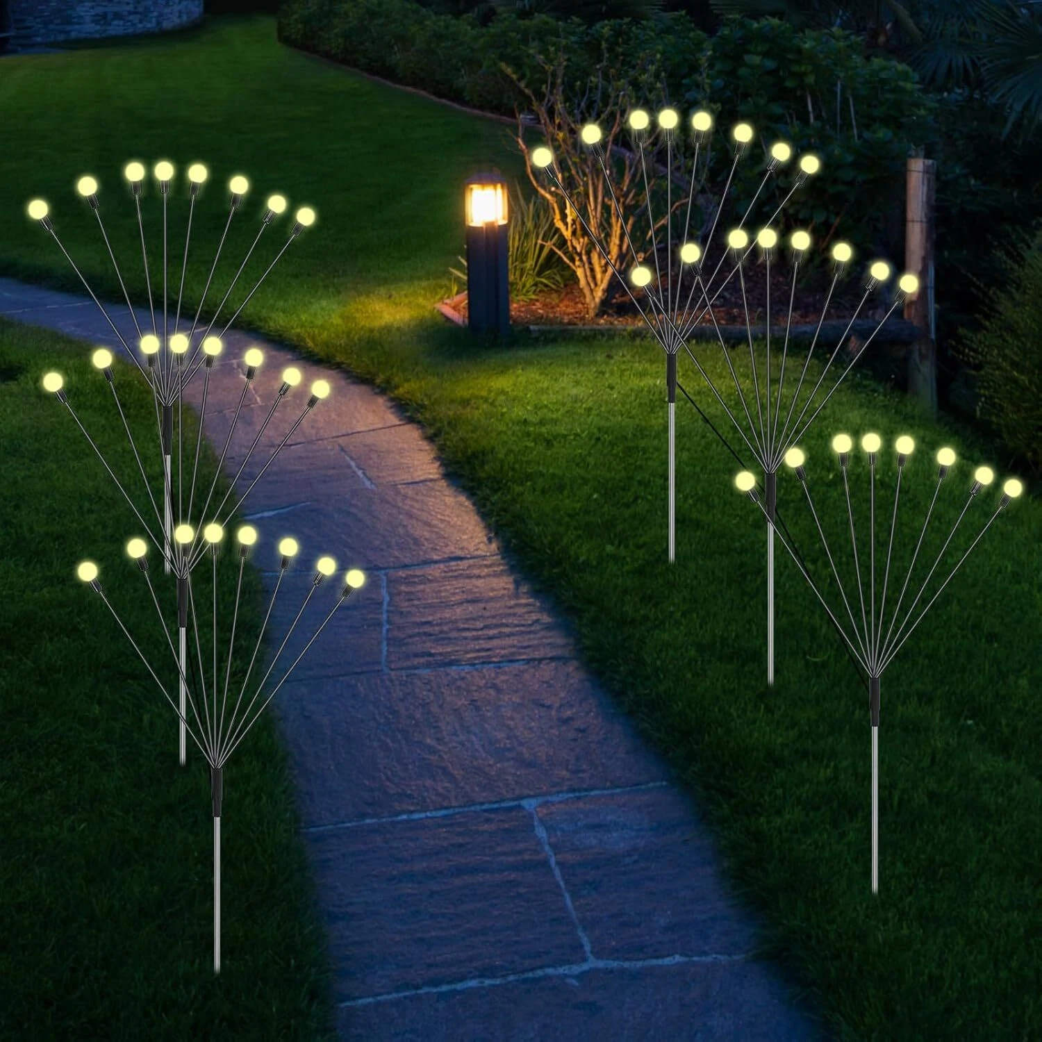 Seedfactor Solar Garden Lights Firefly Light 2 Solar Panels RemoteControl 48Bulb
Opens in a new wind