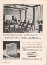1946 Print Ad * Benjamin Electric Mfg Testing Laboratory Perkins Wheeler & Will