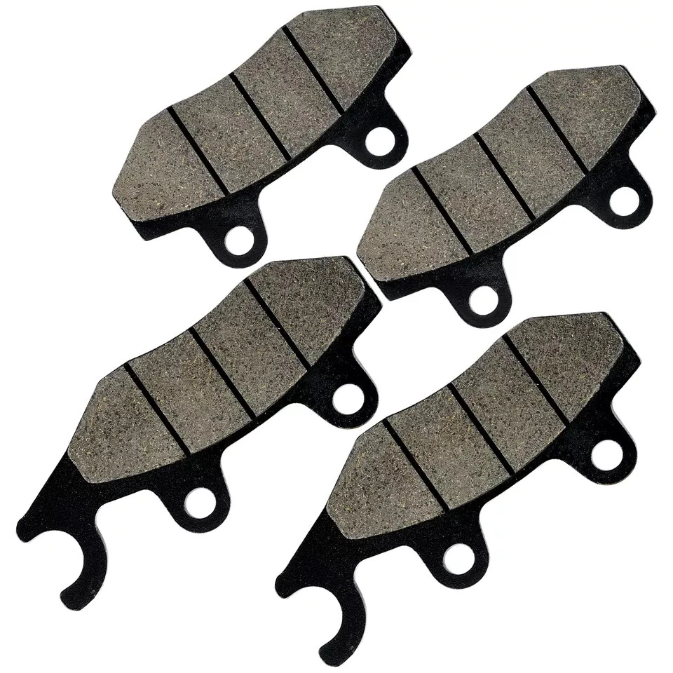 Pastillas de freno delanteras traseras para Kawasaki EX250 Ninja 250R 2008 2009 2010 2011 2012 Foto 4 de 4