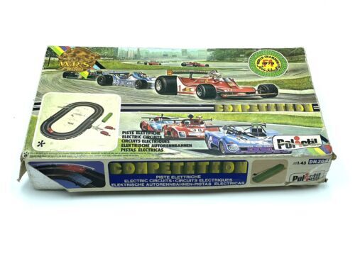 POLISTIL Vintage PISTE ELETTRICHE 1:43 COMPETITION DN 700 PISTA DEI CAMPIONI FT5 - Picture 1 of 6