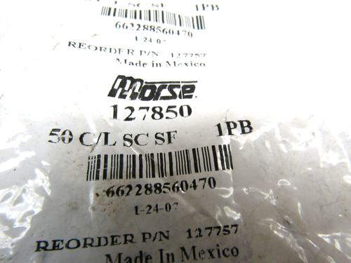 Morse 127850 50 CL 50-1 Connettore Catena a Rullo Link Master Link - Foto 4 di 4