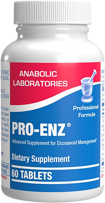 Anabolic Pro-Enz 60 Tablets Advanced Eicosanoid Support Dietary Supplement