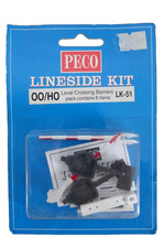 Peco LK-51 Lineside Kit OO Gauge Level Crossing Barriers, Unused & Sealed
