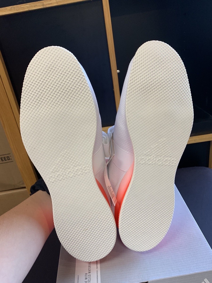 Size 12 - Adidas Adipower Weightlifting 2 White Solar Red for sale