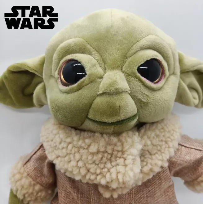 DISNEY MUÑECO PELUCHE BABY YODA - STAR WARS 30 CM THE MANDALORIAN REGALO  NIÑOS