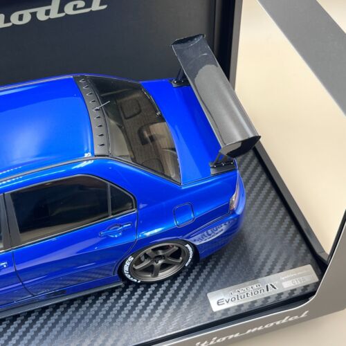 ignition model 1/18 Mitsubishi Lancer IX 9 CT9A blue 009 IG2378 Resin model JDM - Picture 5 of 22