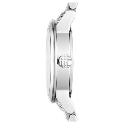 NEW BURBERRY 'THE CITY' BU9213 SILVER CHECK WOMENS QUARTZ WATCH | eBay