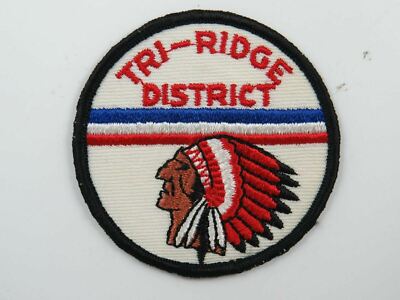 Tri-Ridge District Patch BLACK Border [C-1495]