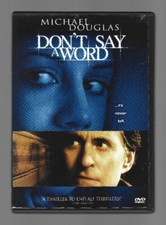 DON'T SAY A WORD - DVD
